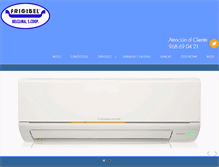 Tablet Screenshot of frigibel.net